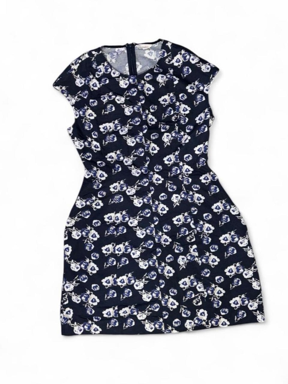 GAP Navy Floral Midi Dress